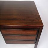 Desk made In Rosewood By Omann Jun. Møbelfabrik From 1960s