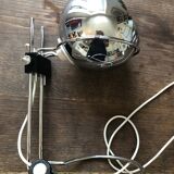 Chromé ball lamp adjustable 70s