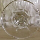 Set of crystal glasses from the 60s