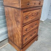 High chest of drawers Louis Philippe mid-19th century