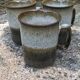 Quatre tasses en grès écossais Dunoon
