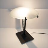 Post Modern Italian Murano Glass Mushroom Table Lamp, 1980s