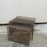 Plexiglass trundle tables