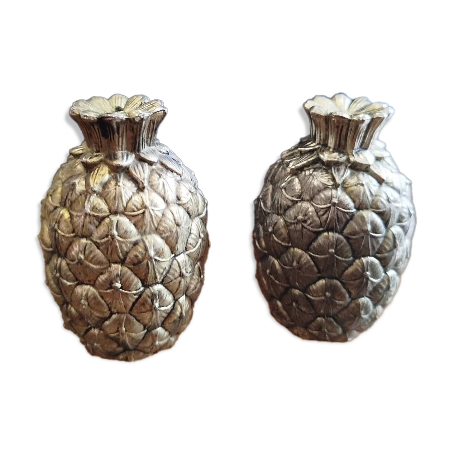 Mauro Manetti Pineapple Salt and Pepper Shaker, 1970s