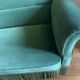 canapé et 2 fauteuils en velours
