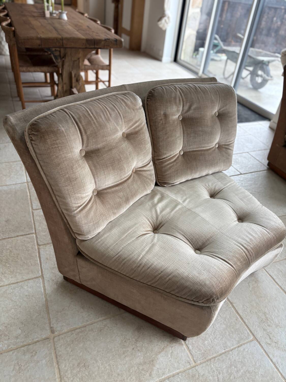 Modular armchair Roche Bobois 1970