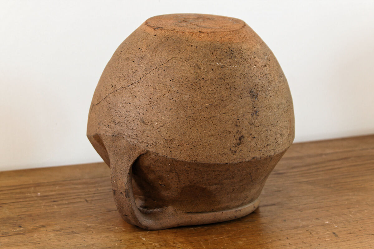 Ancient terracotta jar