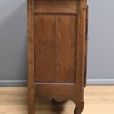 Solid oak sideboard, Louis XV style – Mid-19th century