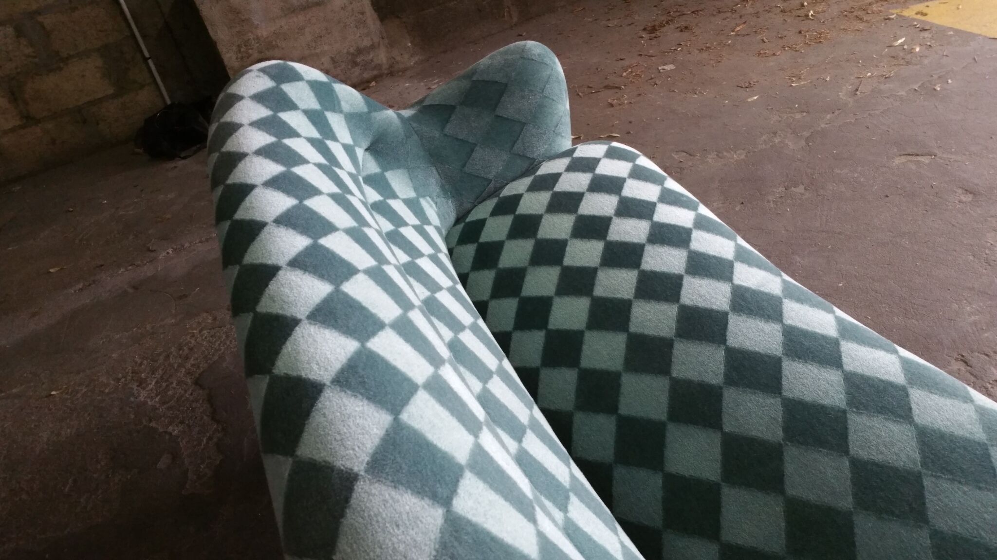 Sofa sofa 'Arc' club organic kidney years 50-60