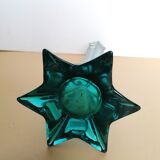 Soliflore bleu émaillé
