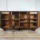 Art Decò oak sideboard for dining room with marble top