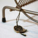 Gold metal range-disc