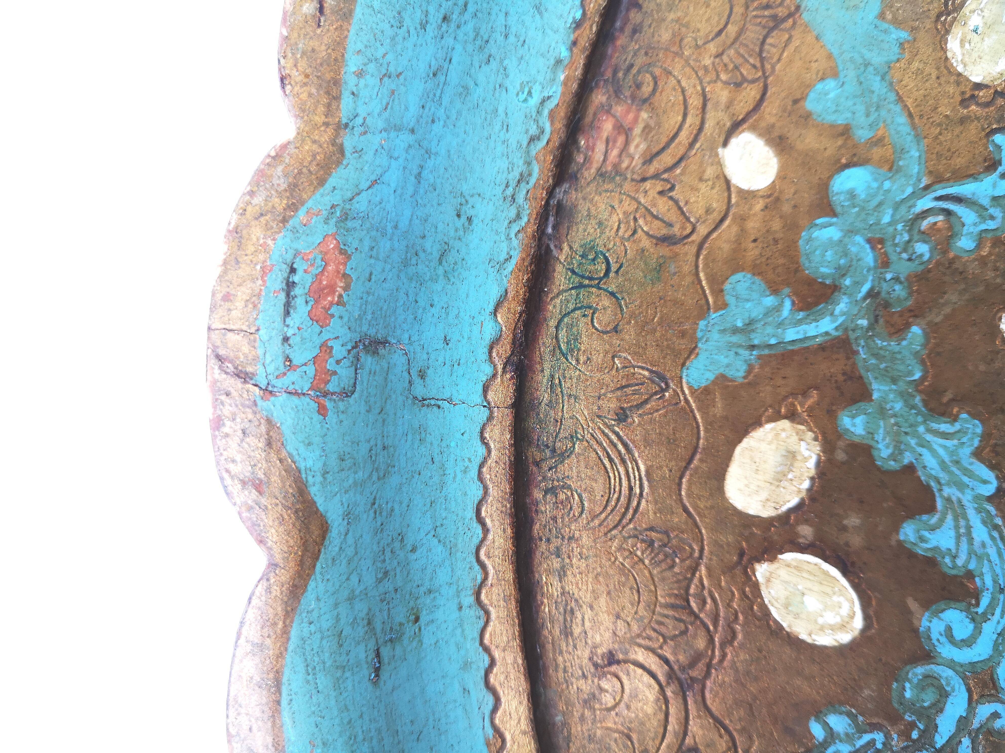Vintage Florentine tray