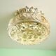 Decorative flush mount wall or ceiling lamp