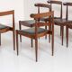 Set of 6 "Model 500" dining chairs by Alfred Hendrickx