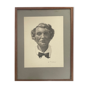 Tableau dessin portrait