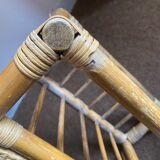 Small rattan coffee table