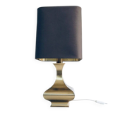 Hollywood Regency Style Brass Table Lamp, 1970s