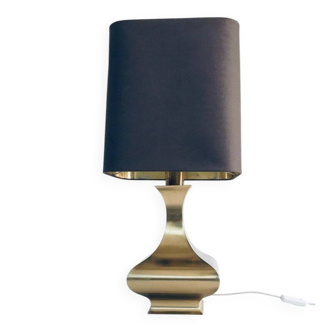 Hollywood Regency Style Brass Table Lamp, 1970s