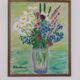 Original Swedish Oil on Canvas – “Bright Bouquet” by K. Evert Larsson