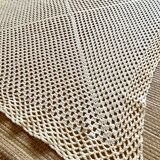 Crochet plaid blanket 125x130