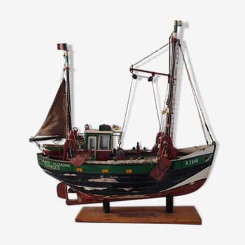 Craft model trawler of the boltonnais