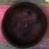 Saladier africain en bois sculpté
