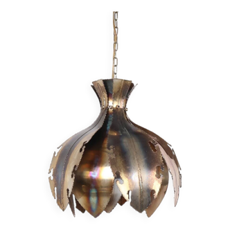 Holm Sorensen "Union" brass pendant lamp, 1960s