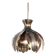Holm Sorensen "Union" brass pendant lamp, 1960s