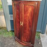 Antique Louis XVI style corner unit with marble top