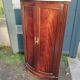 Antique Louis XVI style corner unit with marble top