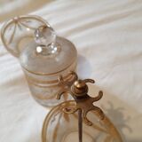 Saint Louis crystal toiletry set