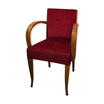 Velvet bridge armchair