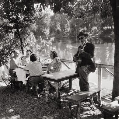 Photography, Willy Ronis, "Joinville the Bridge", "Nogent sur Marne", 1947 and 1959