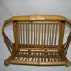 Bamboo folding magazine rack from the 40s - 50s