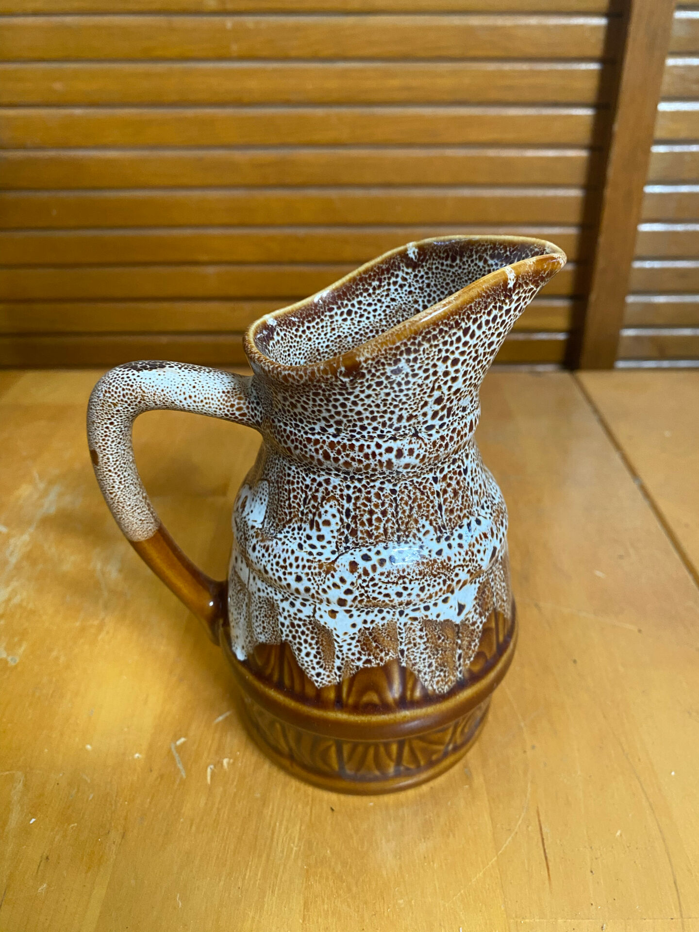Series 5 Jug Barrel Shape REVOL Flamed Ceramic 1/4 Litre Vintage