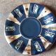Lot de 3 tasses et soucoupes Benju Seramik