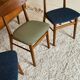 Vintage Farstrup 210 Scandinavian chairs in stained beech and teak