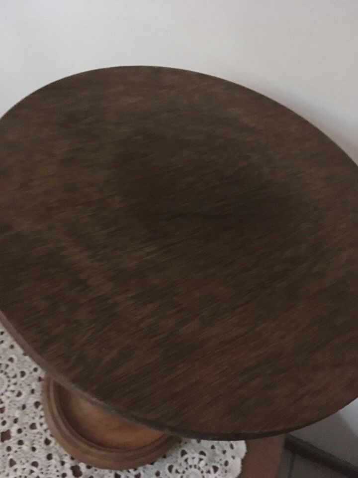 Healing wooden side table.