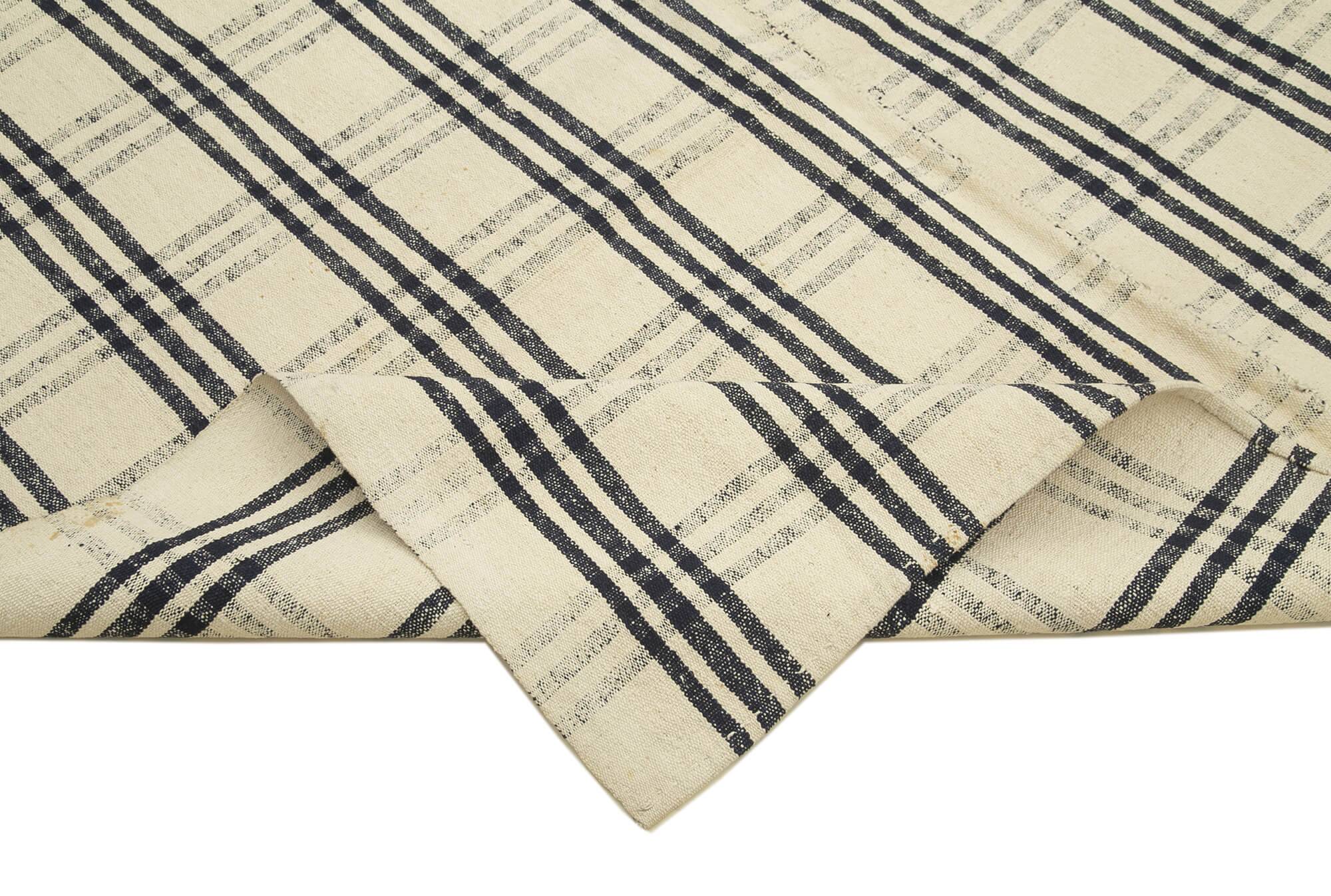 Turkish Handmade Vintage Anatolian Kilim 205 cm x 323 cm
