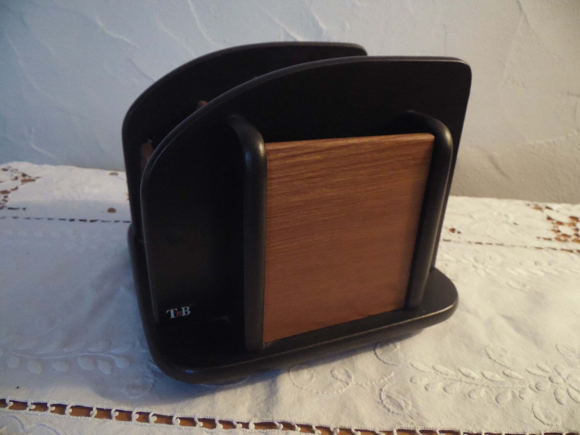 Organisateur de bureau placage bois