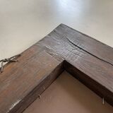 Mirror still old oak