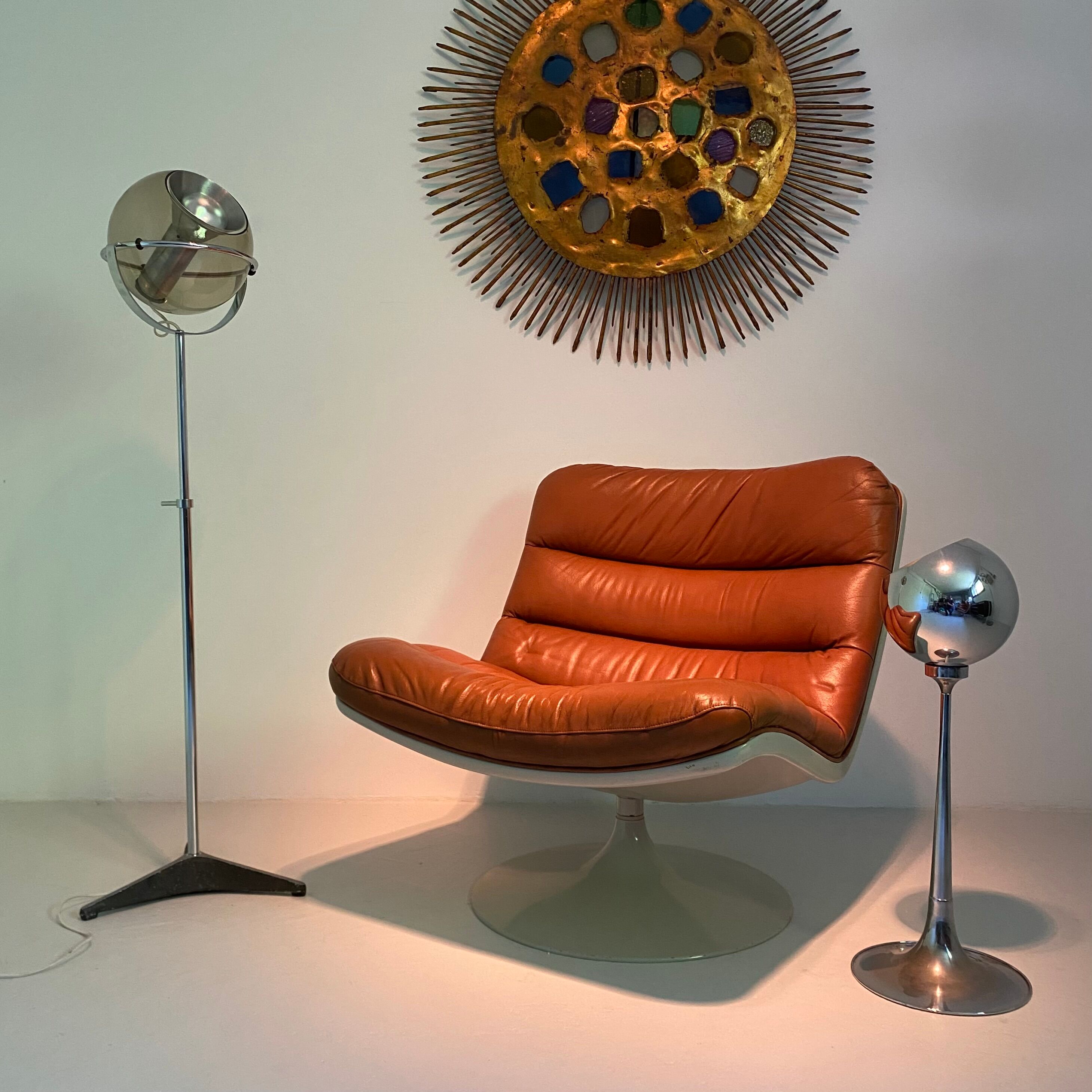 Floor lamp "Tropic" by Frank Ligtelijn for Raak, 1972