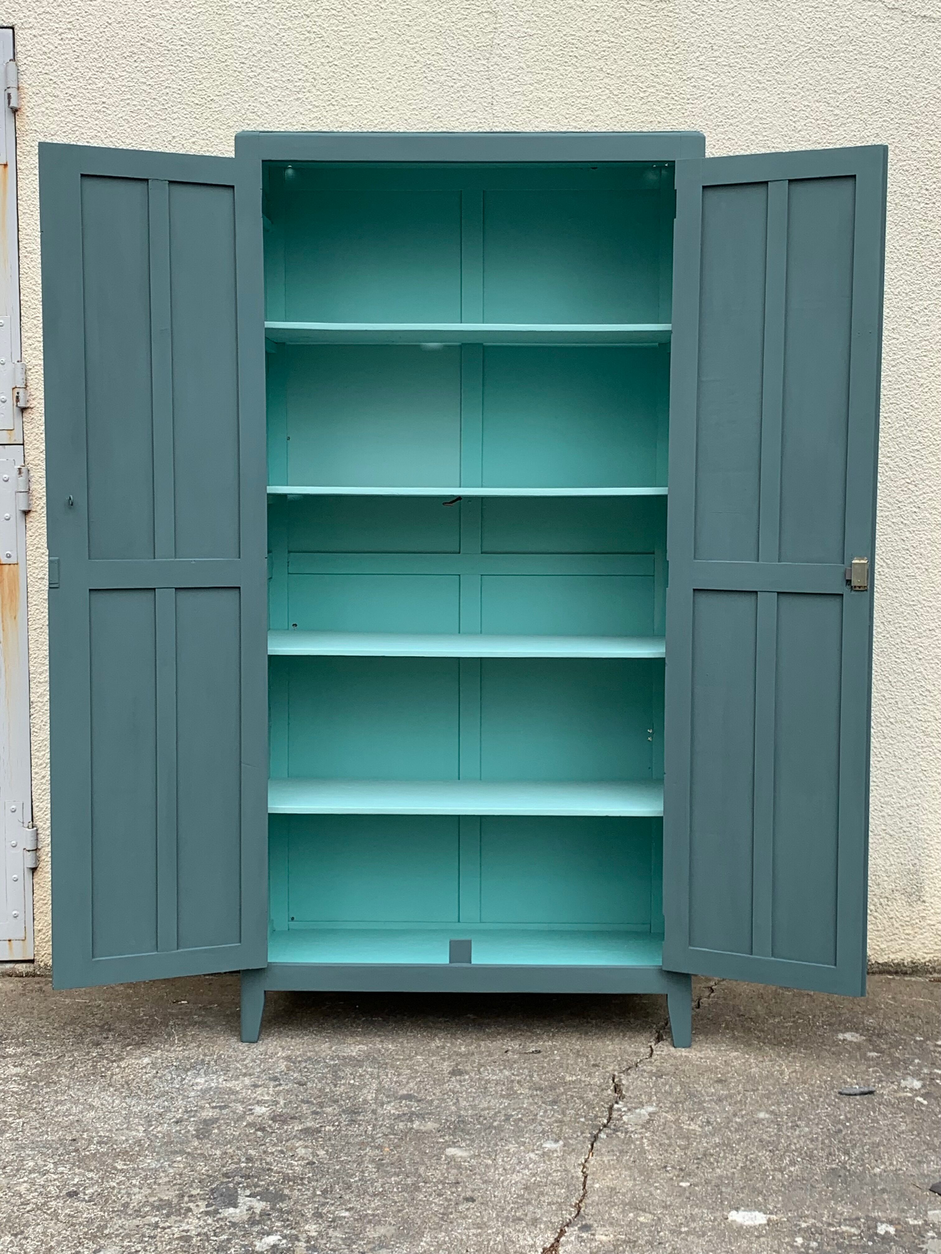 Parisian wardrobe art deco panel 1940