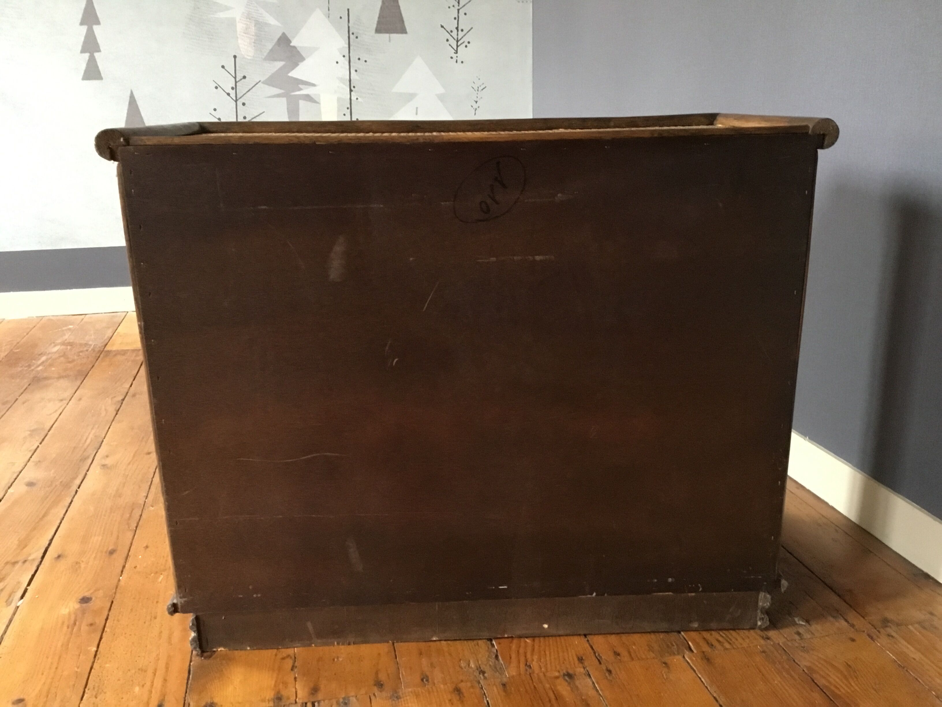 Chest of drawers caning and wood