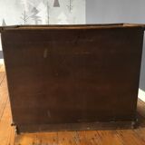 Chest of drawers caning and wood