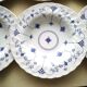 6 Myott English earthenware soup plates. Finlandia model