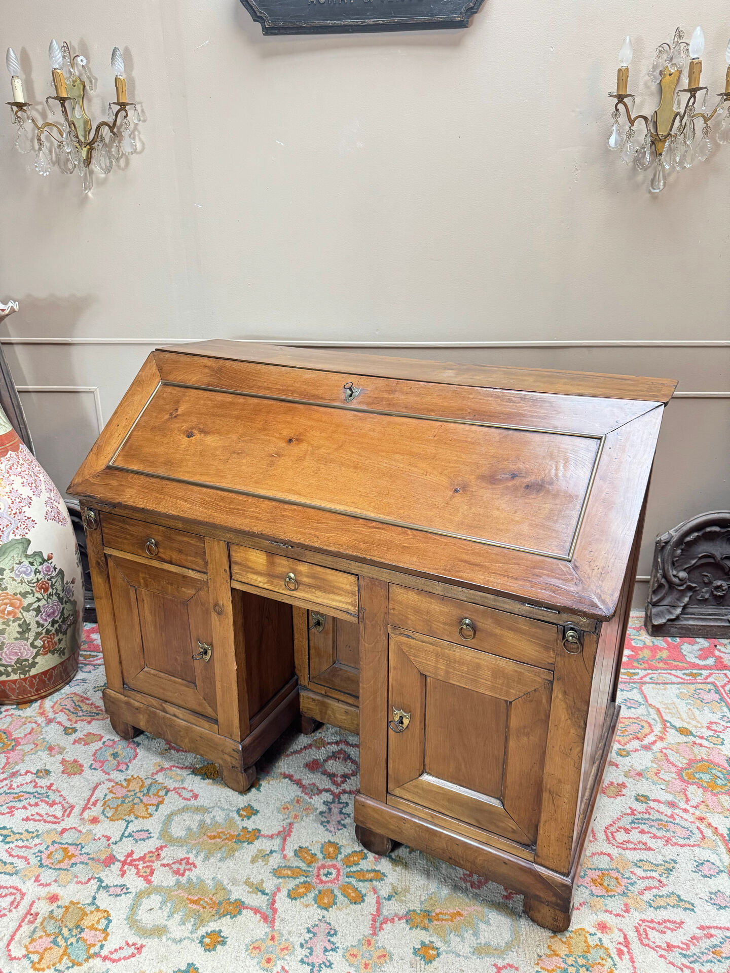 DIRECTORY PERIOD WALNUT SLOPING DESK 18TH CENTURY