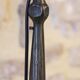 Wrought iron floor lamp