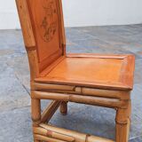 Vintage bamboo chair